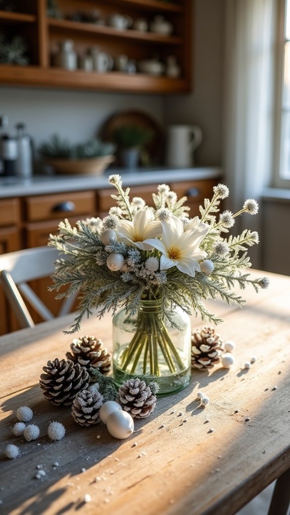 winter magic holiday table