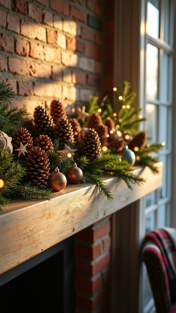winter rustic charm decor