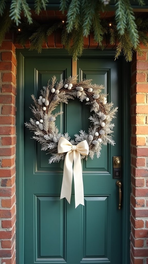 winter wonderland wreath decor