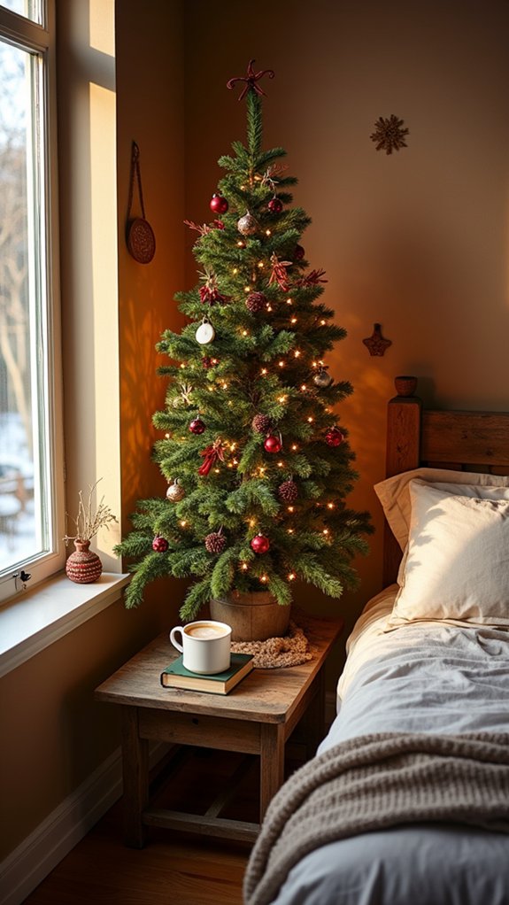 wreath tree holiday decor