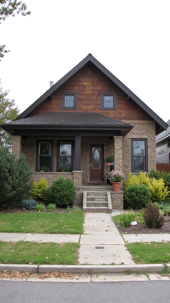 angled roofs blend tradition