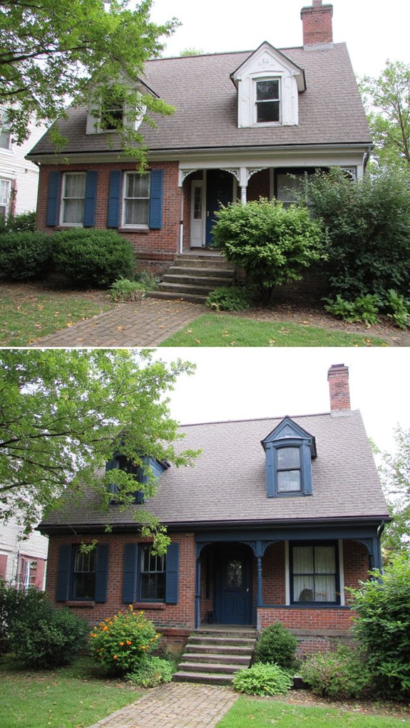 architectural details enhance rooflines