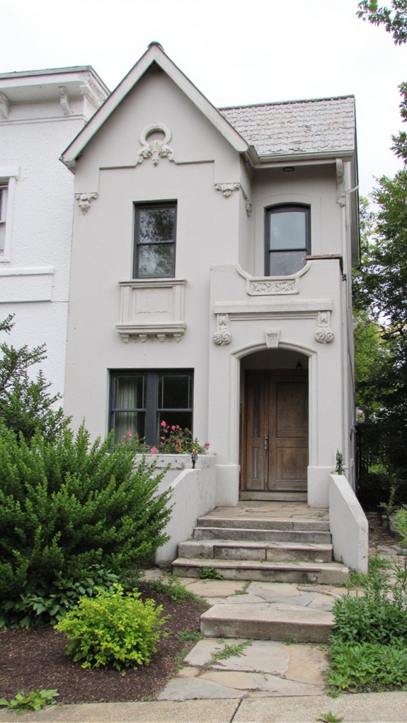 architectural details enhance stucco