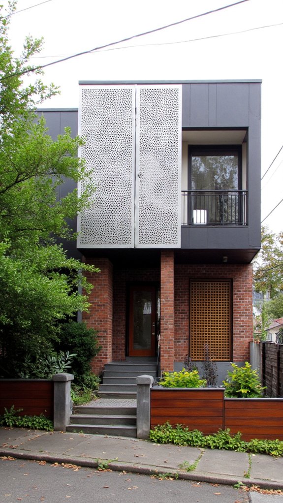 artful privacy with light