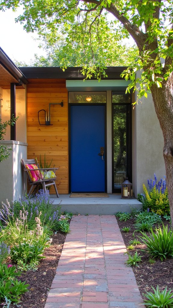 artistic and inviting entryways