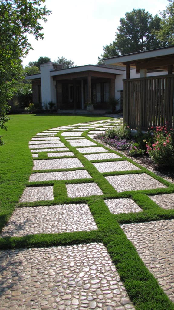 artistic driveway design options
