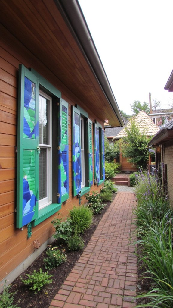 artistic expression through shutters