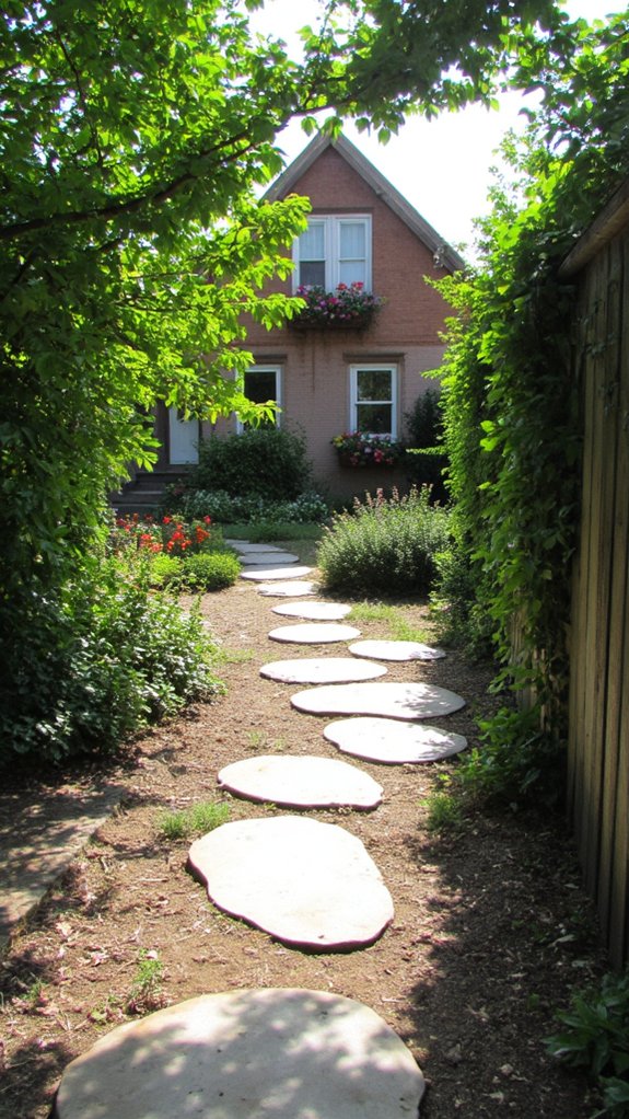artistic garden path design