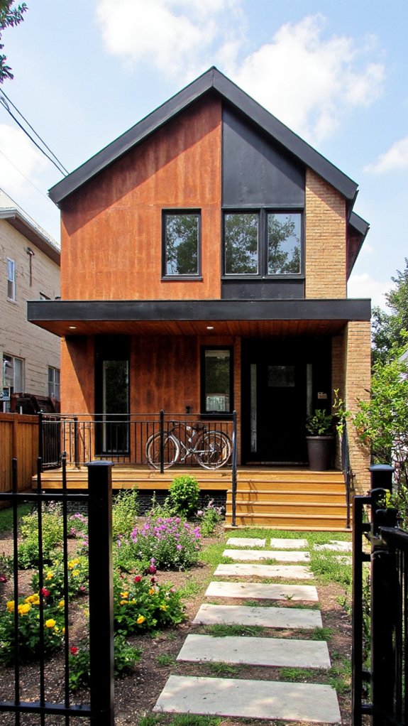 artistic metal enhances exteriors