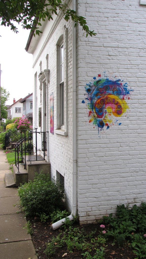 artistic wall art enhances charm