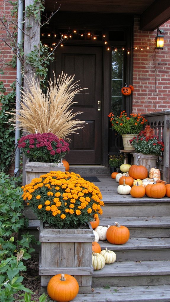 autumn floral arrangements charm