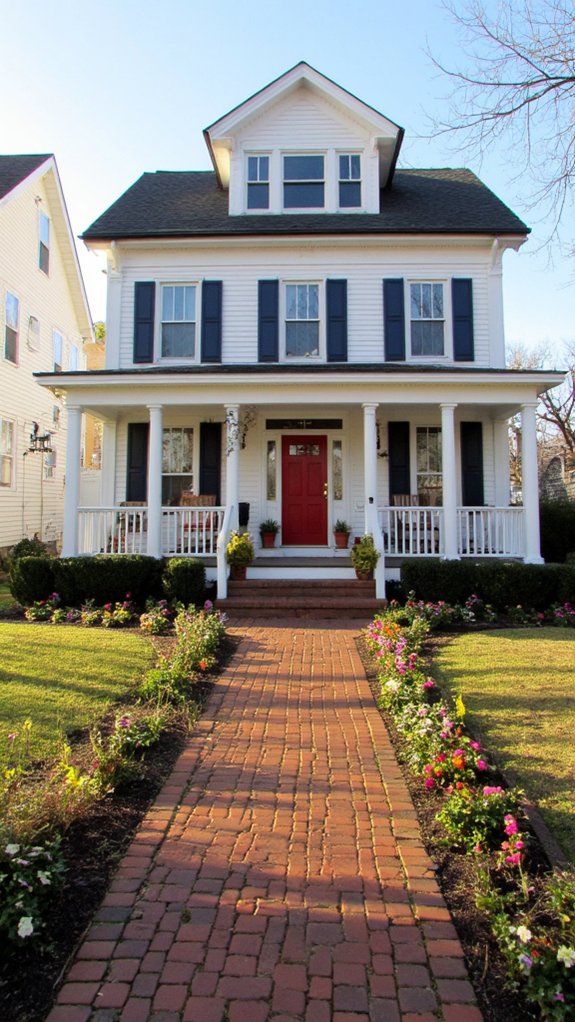 bold accents enhance classic