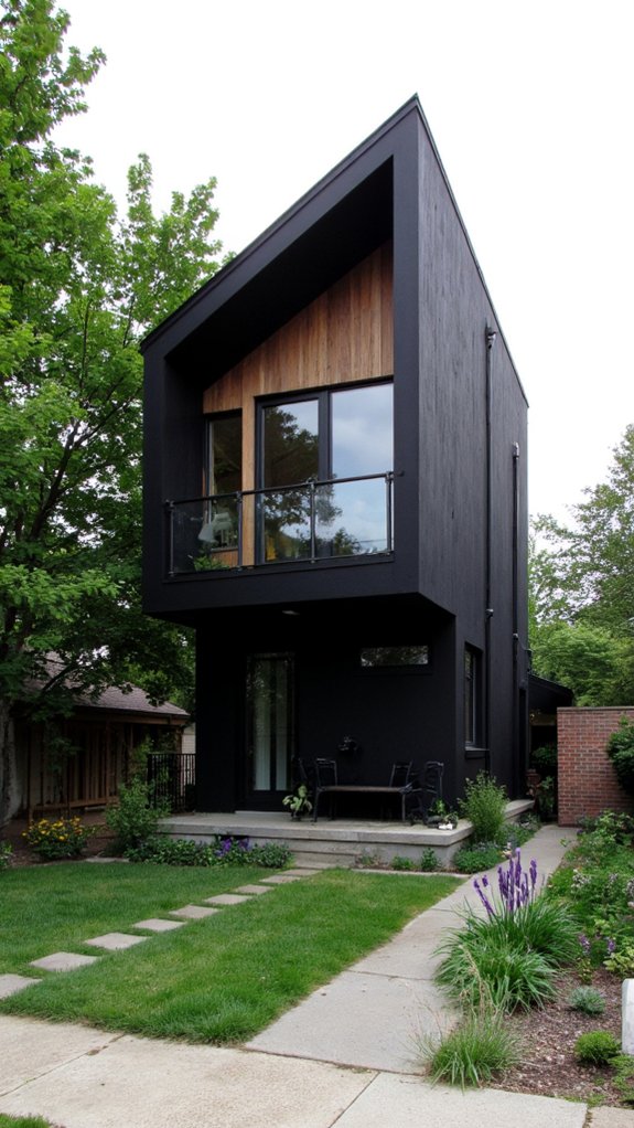 bold black geometric design