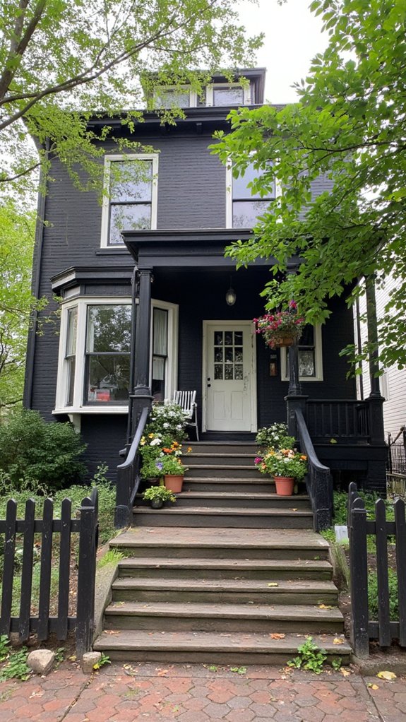 bold charcoal exterior elegance