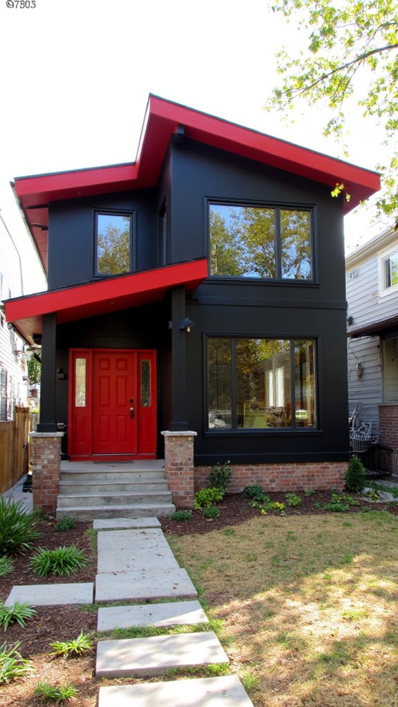 bold contrast striking impression