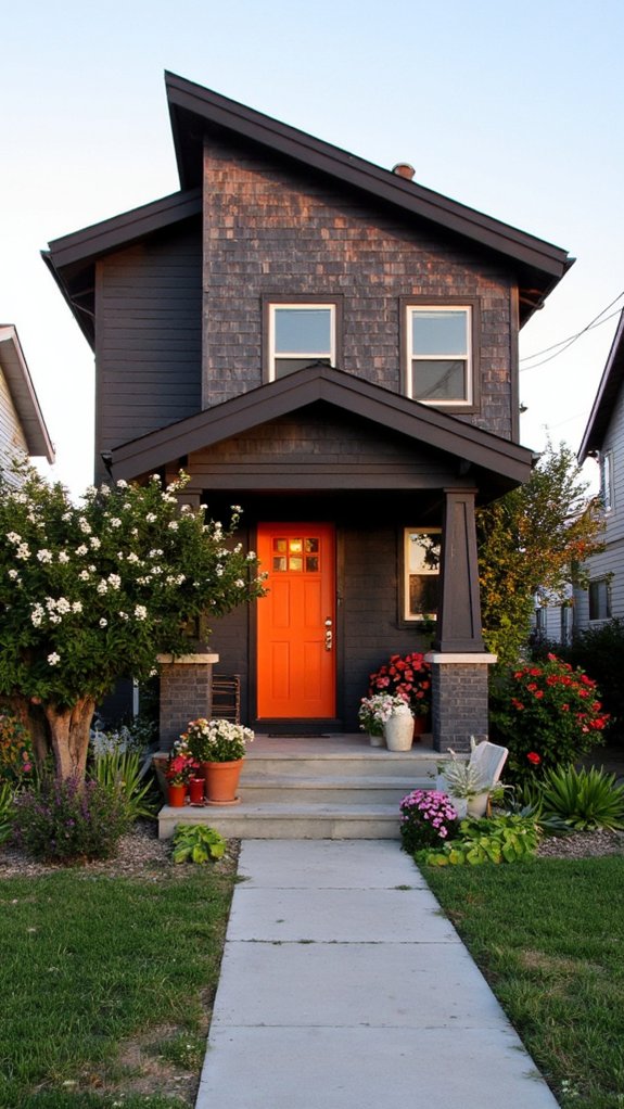 bold contrast warm sophistication