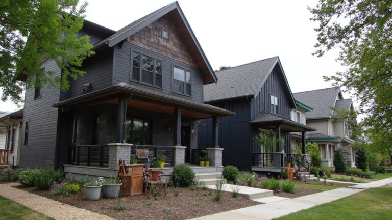 bold dark toned exteriors