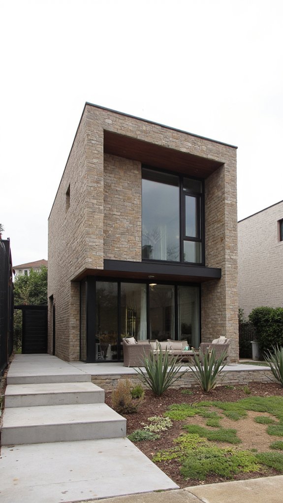 bold geometric villa designs