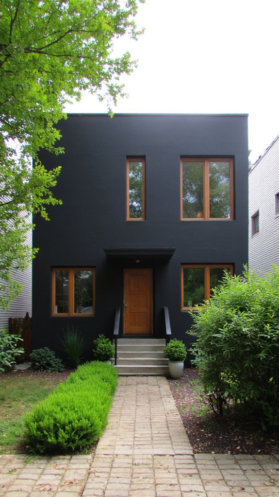 bold sophisticated contemporary exterior