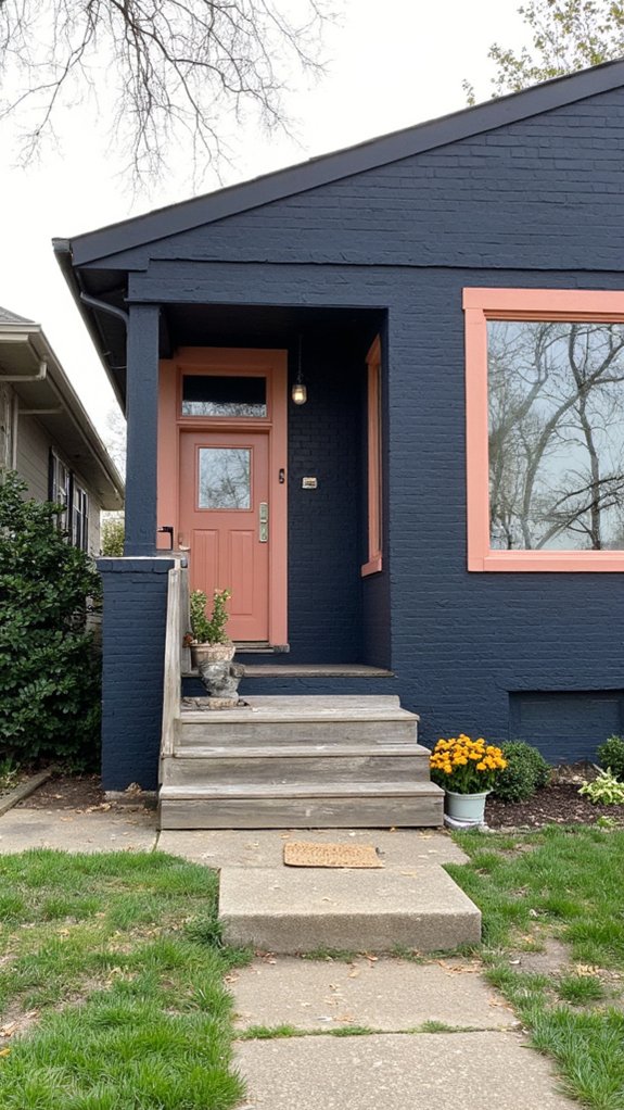 bold warmth for exteriors