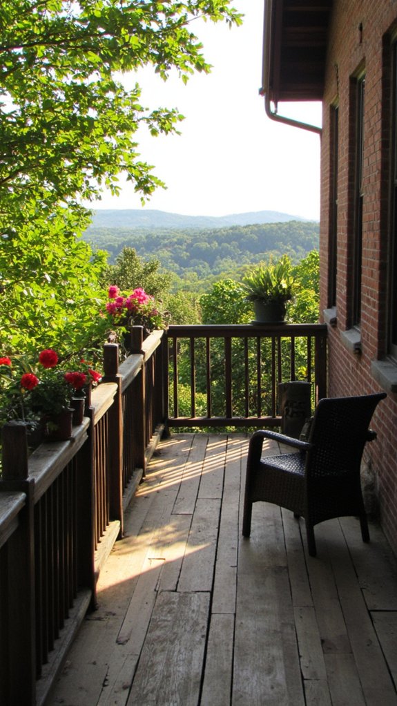 breathtaking elevated deck views
