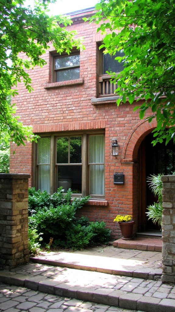 brick quoin exterior accents