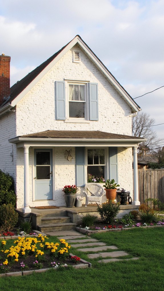 bright whitewash coastal charm