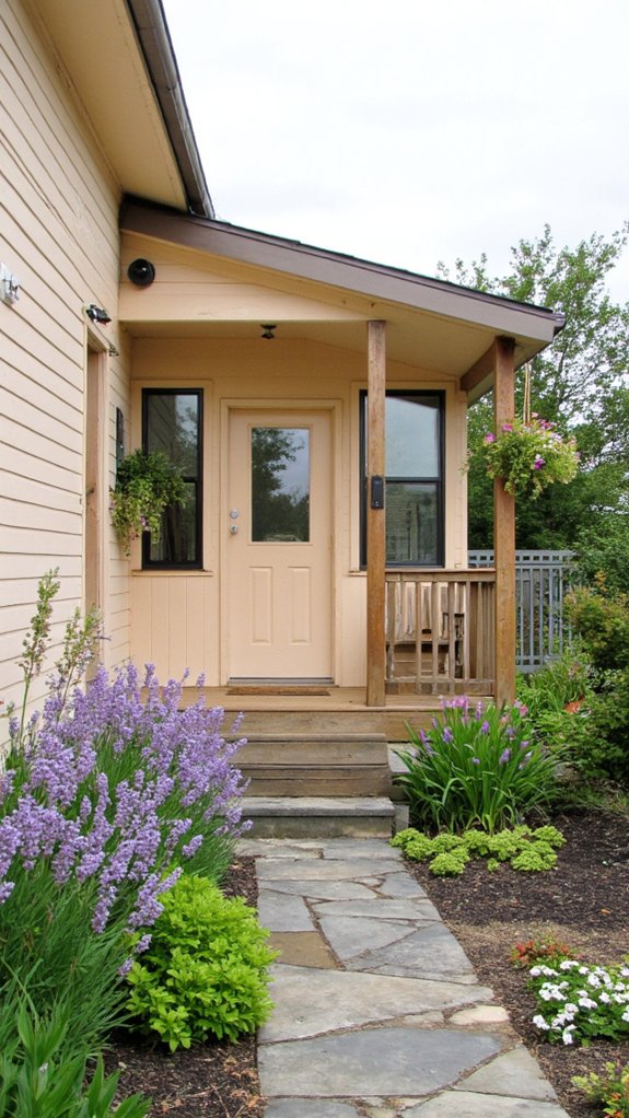 calm and elegant exterior