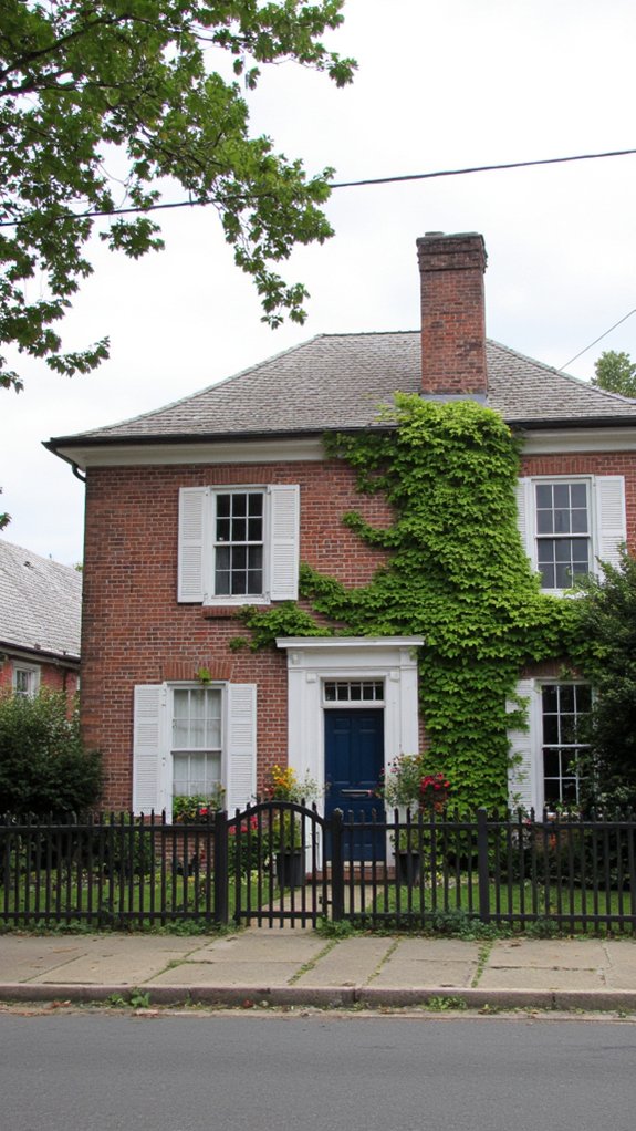 central chimney enhances aesthetics