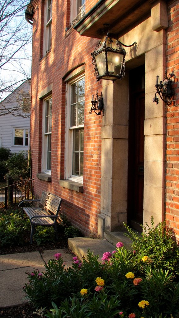 characterful antique lighting fixtures