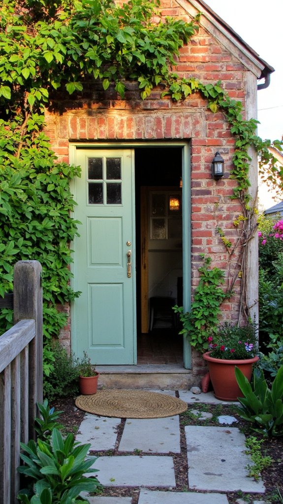 charming and functional split door