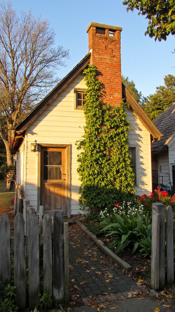 charming chimney enhances aesthetics