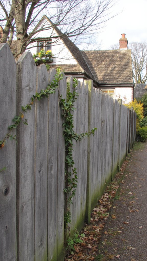 charming classic cottage fencing