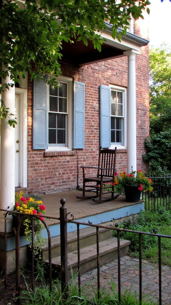 charming classic shuttered porch