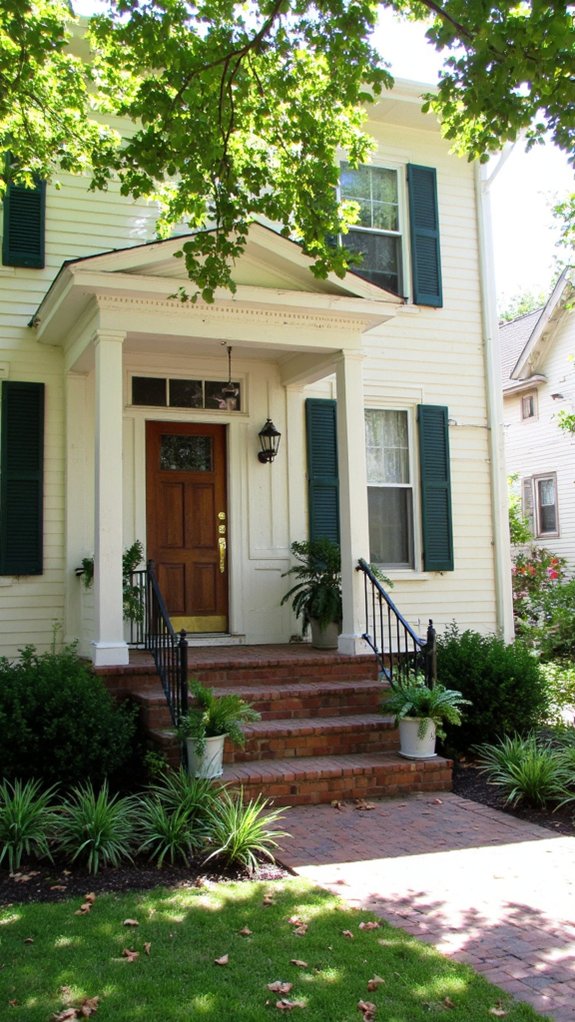 charming colonial color combination