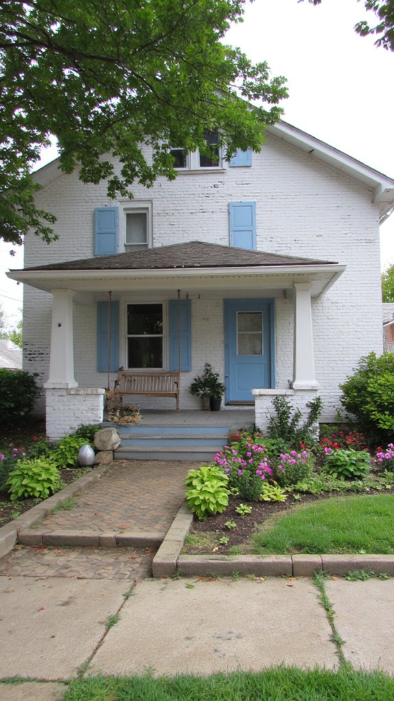 charming colonial color combination