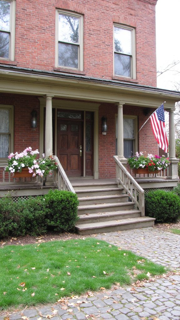 charming colonial revival windows
