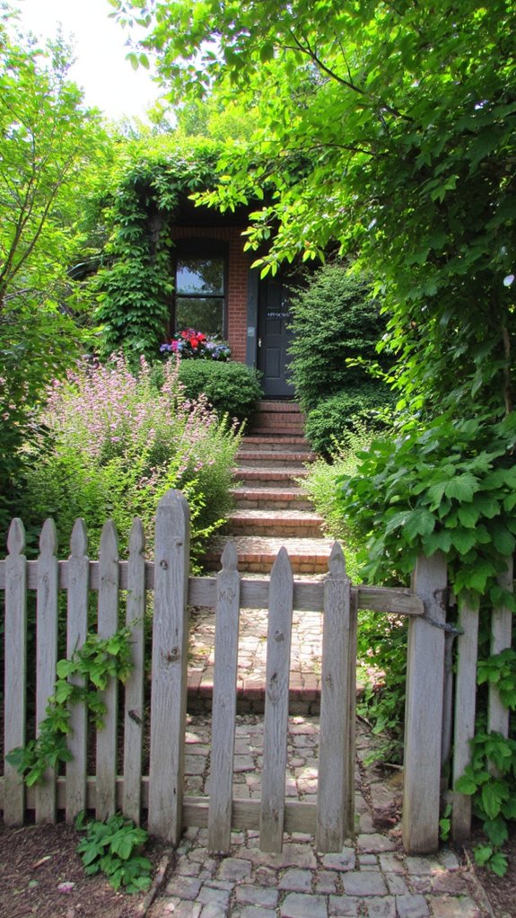 charming cottage fence ideas