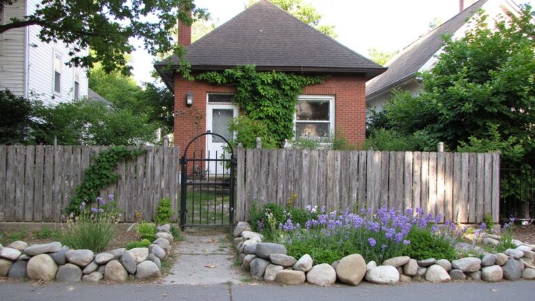 charming cottage fencing designs
