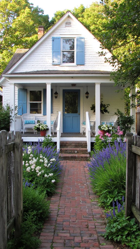 charming cottages serene gardens