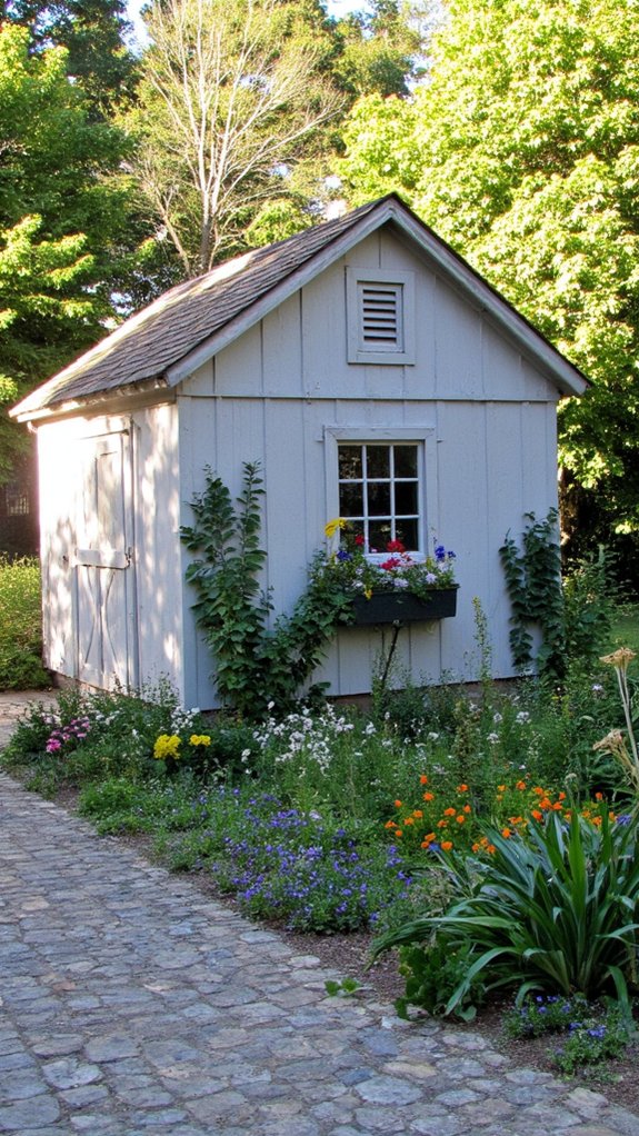 charming cozy gable garage