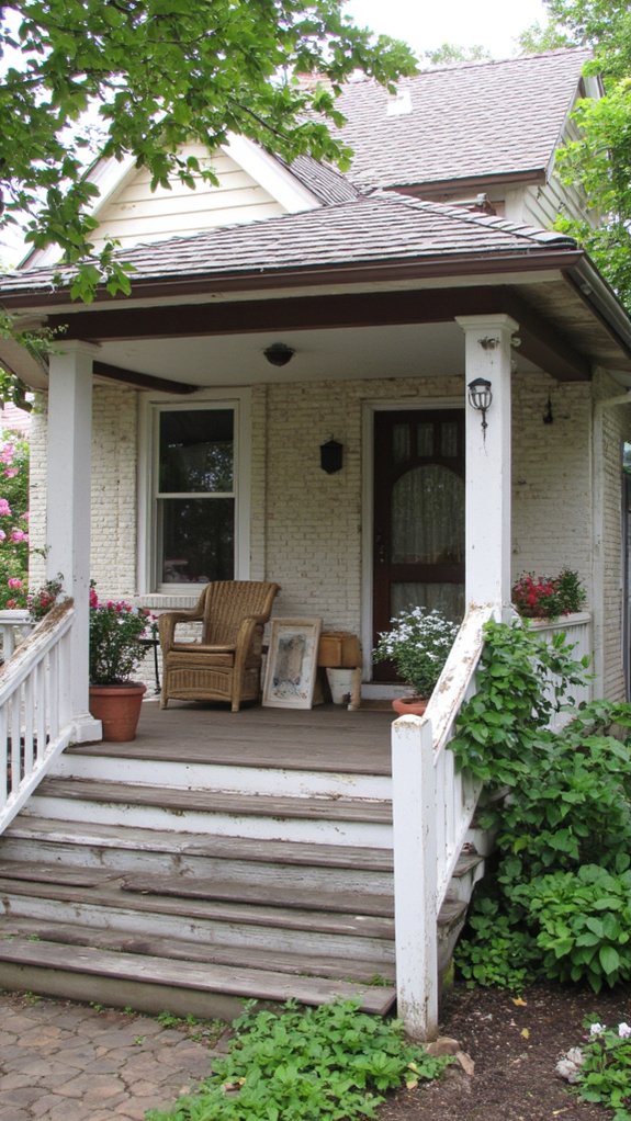 charming cozy porch oasis