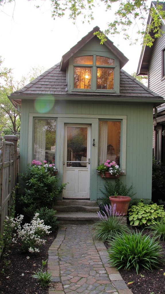 charming detached garage retreat