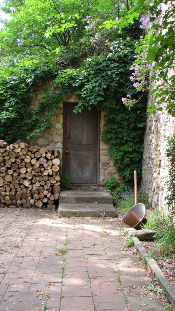 charming firewood storage solutions