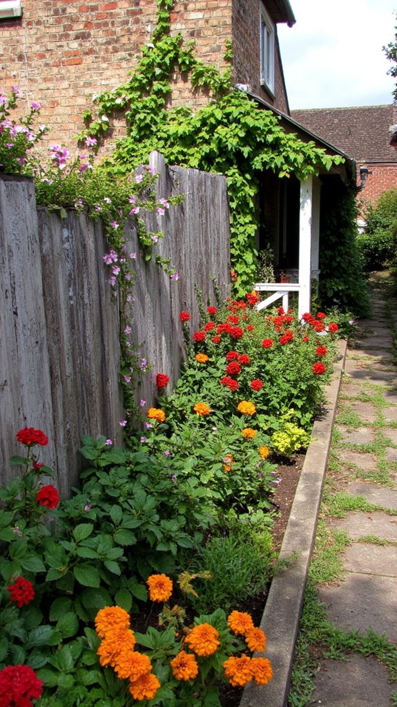 charming floral garden duo