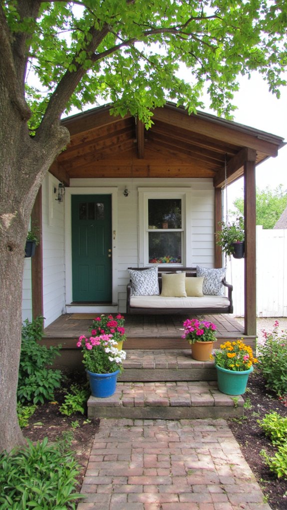 charming front porch enhancements