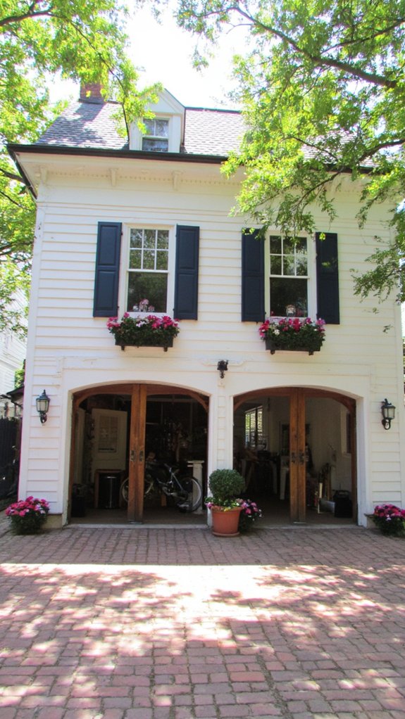 charming functional colonial architecture