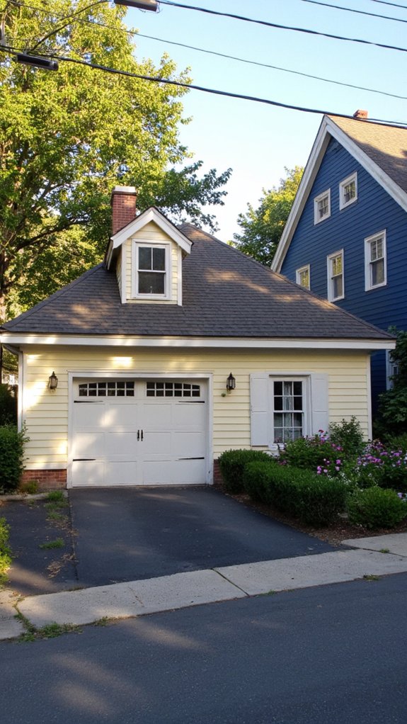 charming functional detached garage
