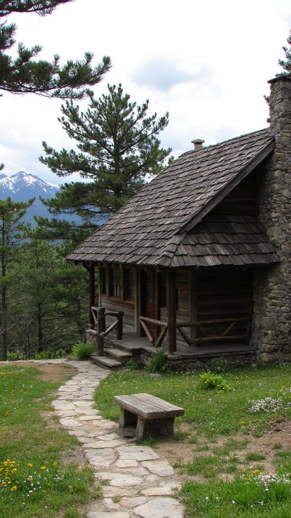 charming functional rustic chalets