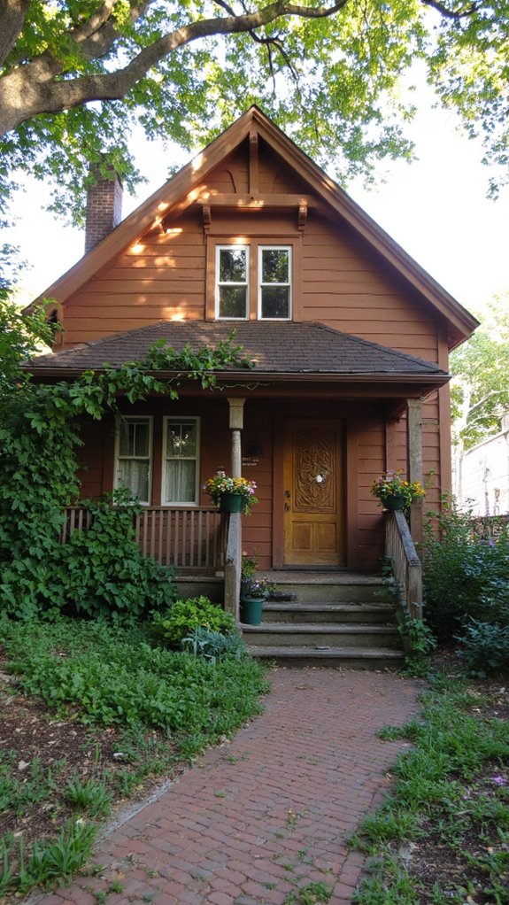 charming gambrel roof homes